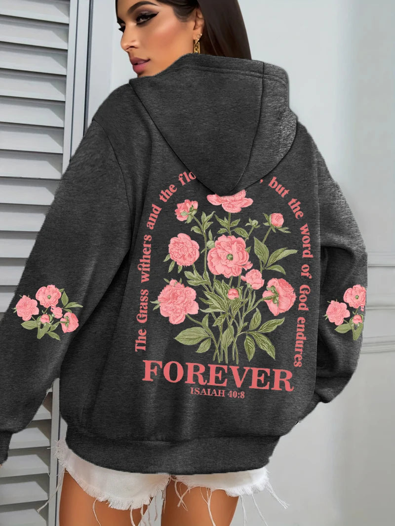 Refinado y radiante Sudadera con capucha