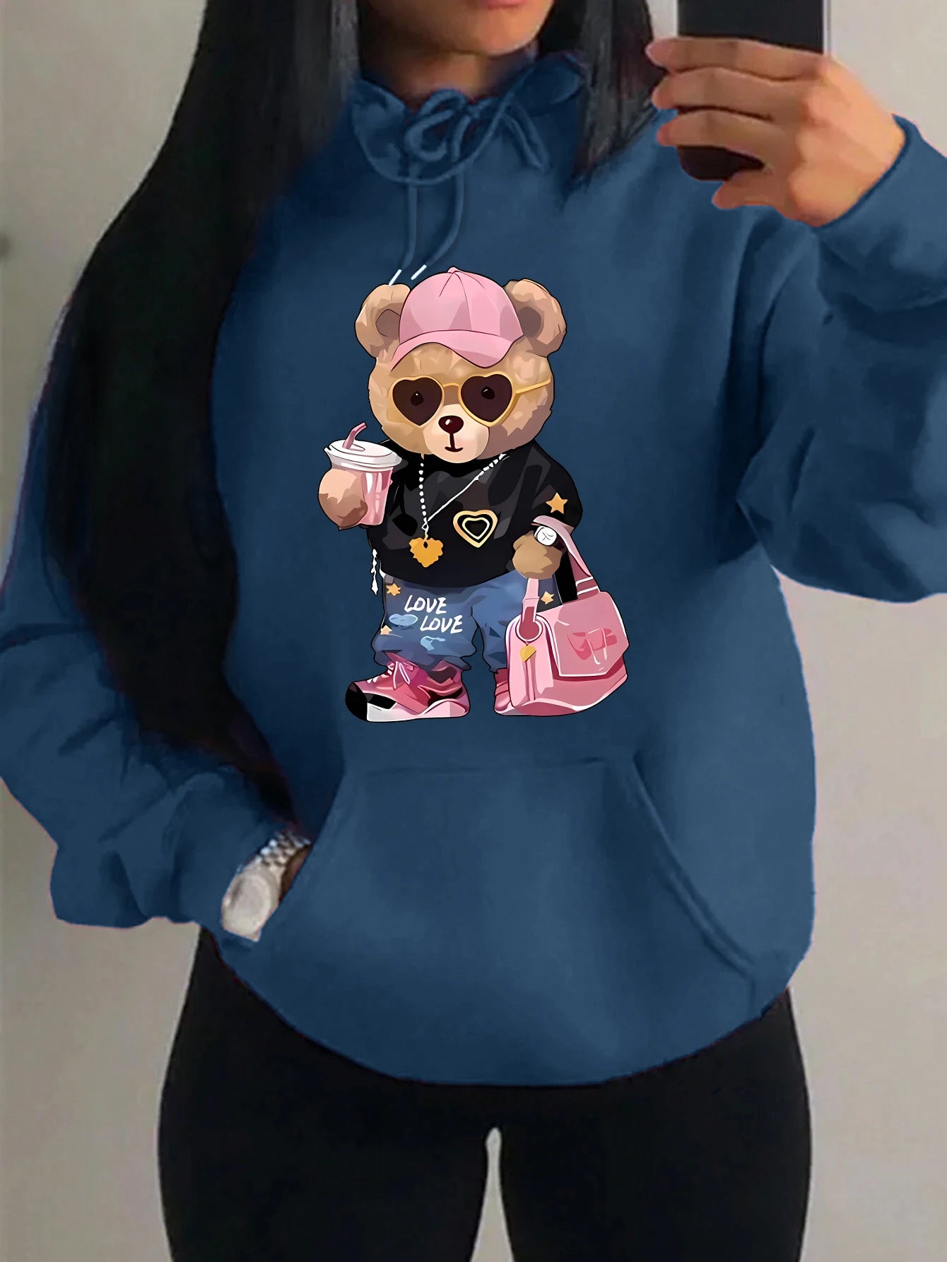 Elegante y contemporáneo Sudadera con capucha