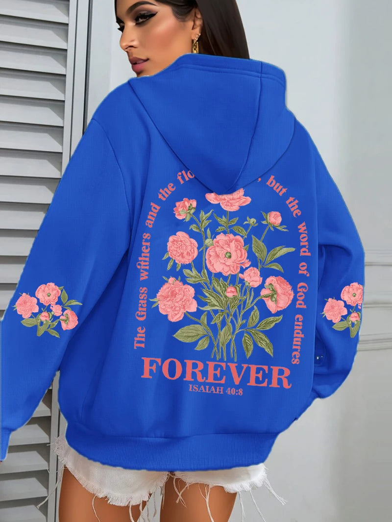 Refinado y radiante Sudadera con capucha