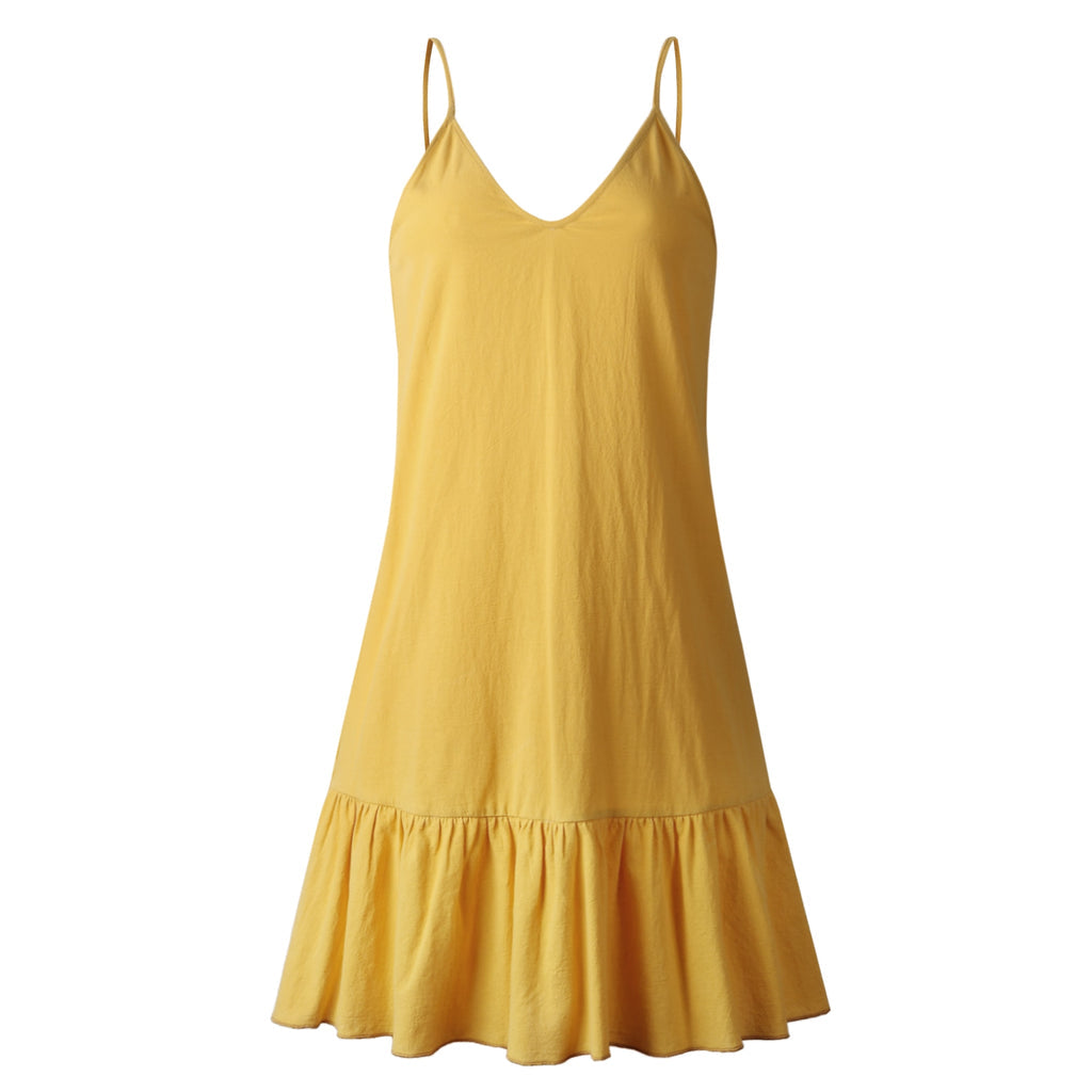 CM | Minivestido ligero con tirantes finos para un look veraniego relajado