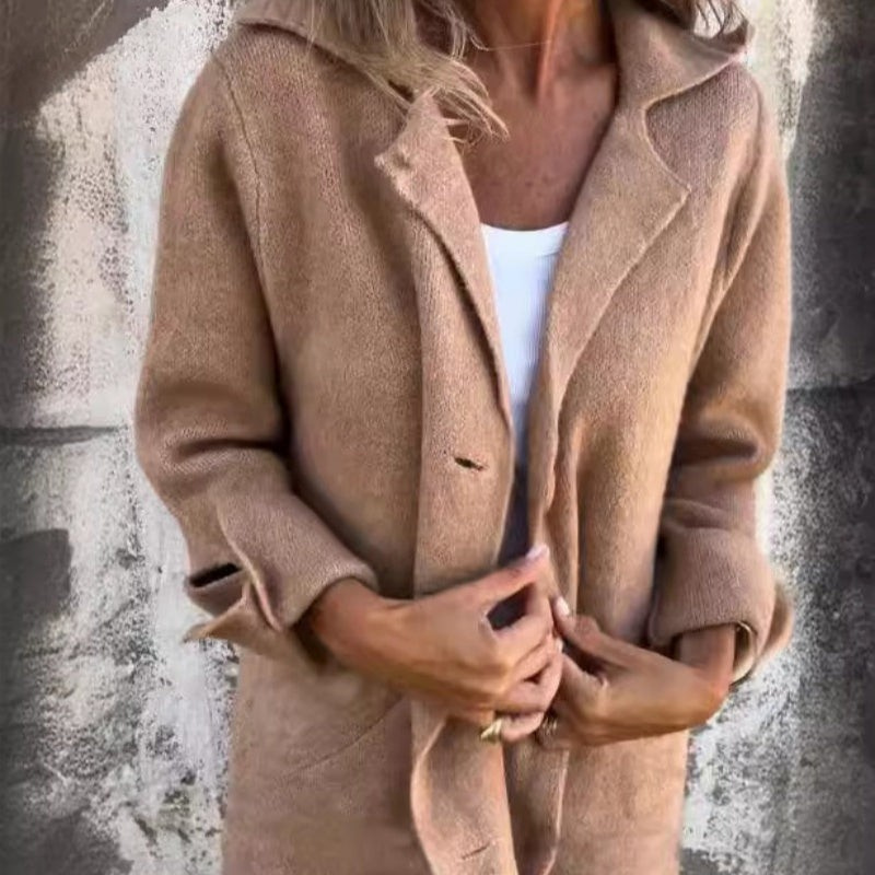 CM | Abrigo largo chic para mujer