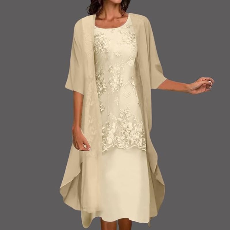 CM | Mini vestido con estampado floral para mujer | Conjunto