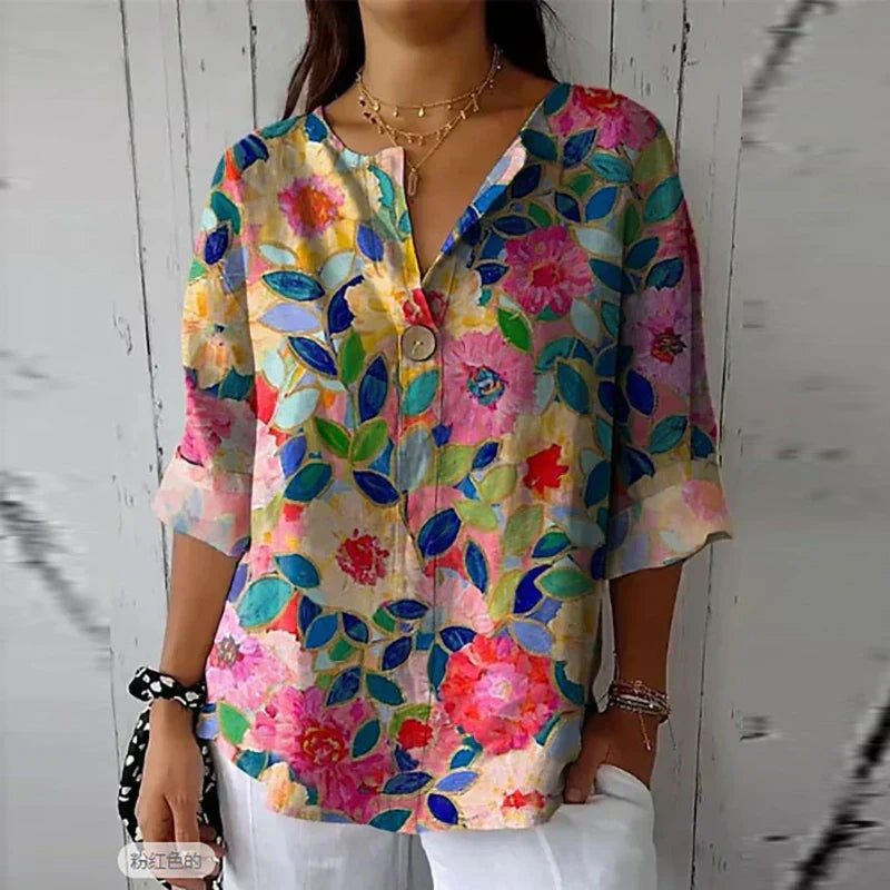 CM | Elegante blusa floral