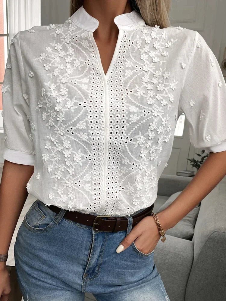 CM | Sofisticada blusa atemporal