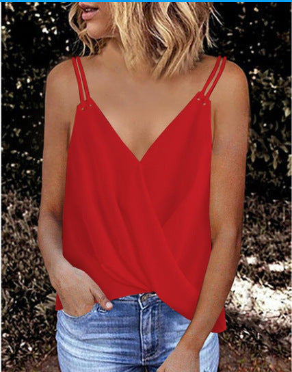 CM | Blusa de señora con cuello en V