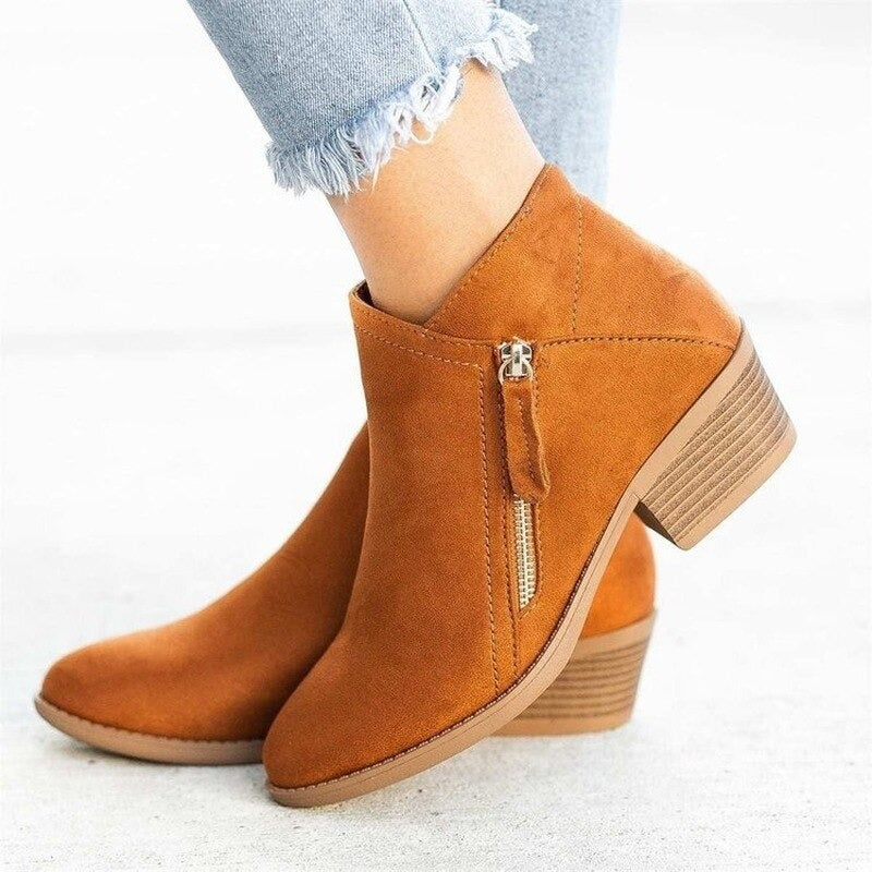 CM | BOTAS ORTOPÉDICAS DE MUJER PARA OTOÑO CON TACÓN
