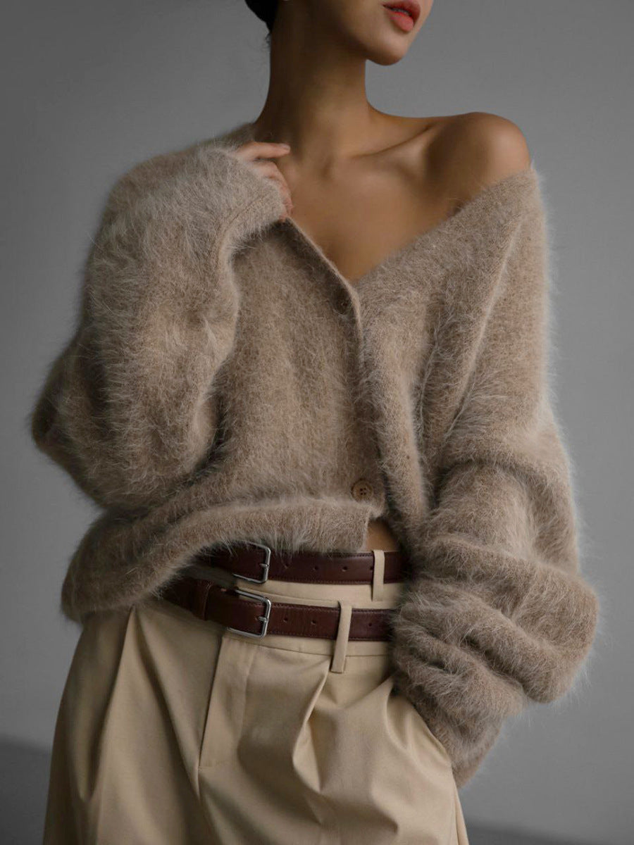 CM | Chaqueta de punto general relajada y elegante