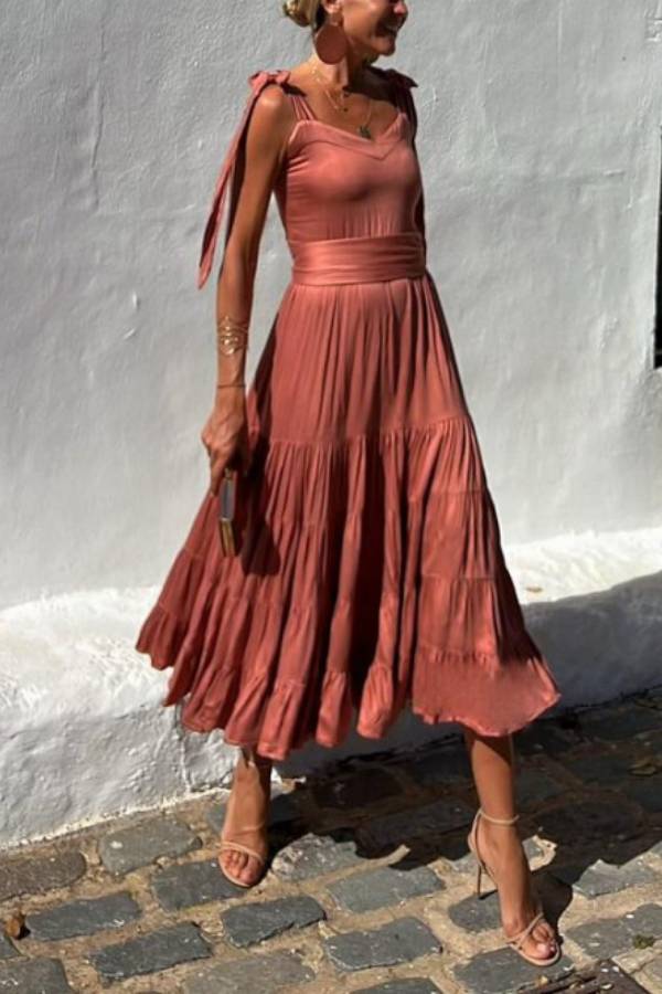 CM | Vestido midi de azulejos Rocio