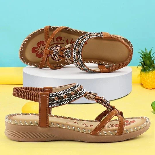 CM | SANDALIAS RETRO DE ESTILO BOHEMIO