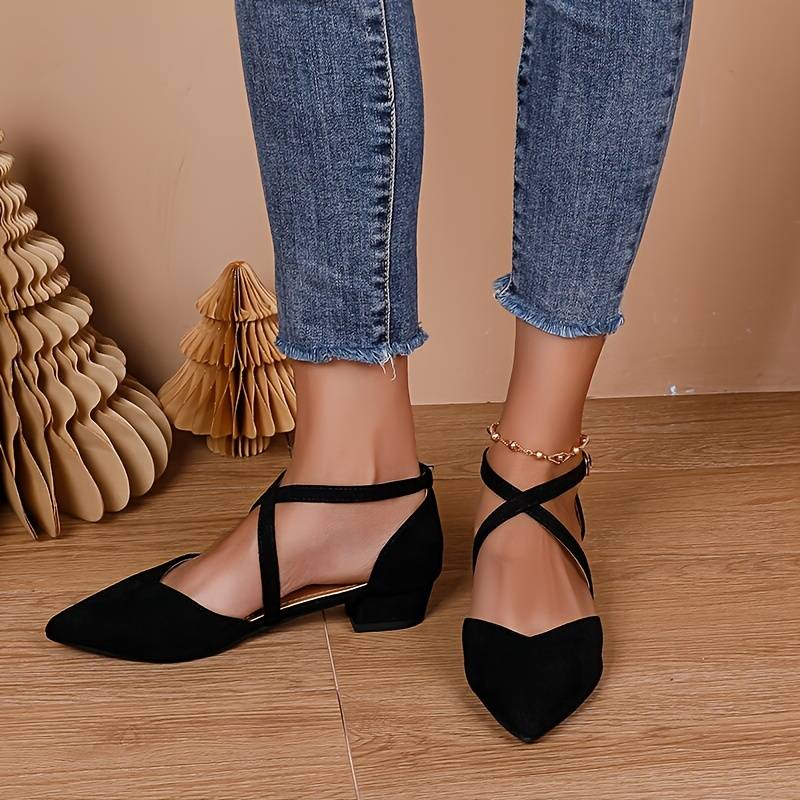 CM | Sandalias de tacón bajo para mujer con estilo