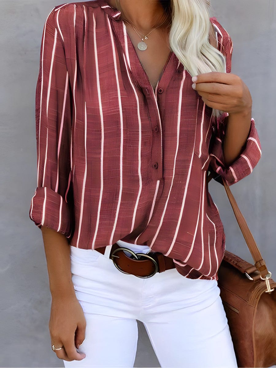 CM | Blusa de rayas de primavera