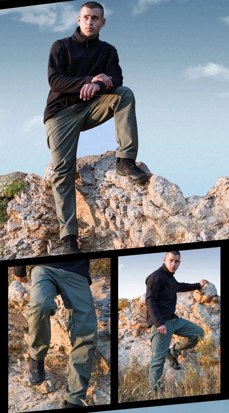 CM | Pantalones softshell cálidos e impermeables