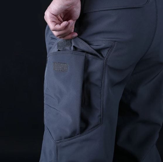 CM | Pantalones softshell cálidos e impermeables