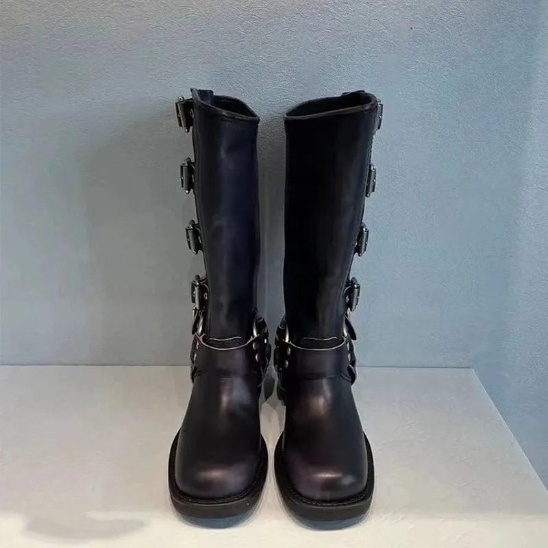 CM | Botas de piel vintage