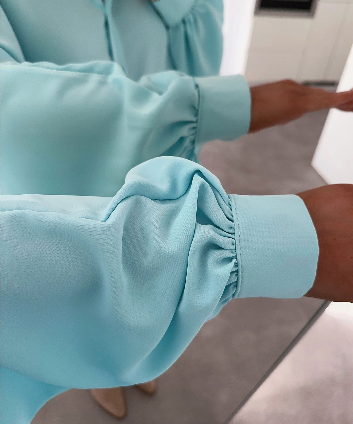 CM | Blusa turquesa