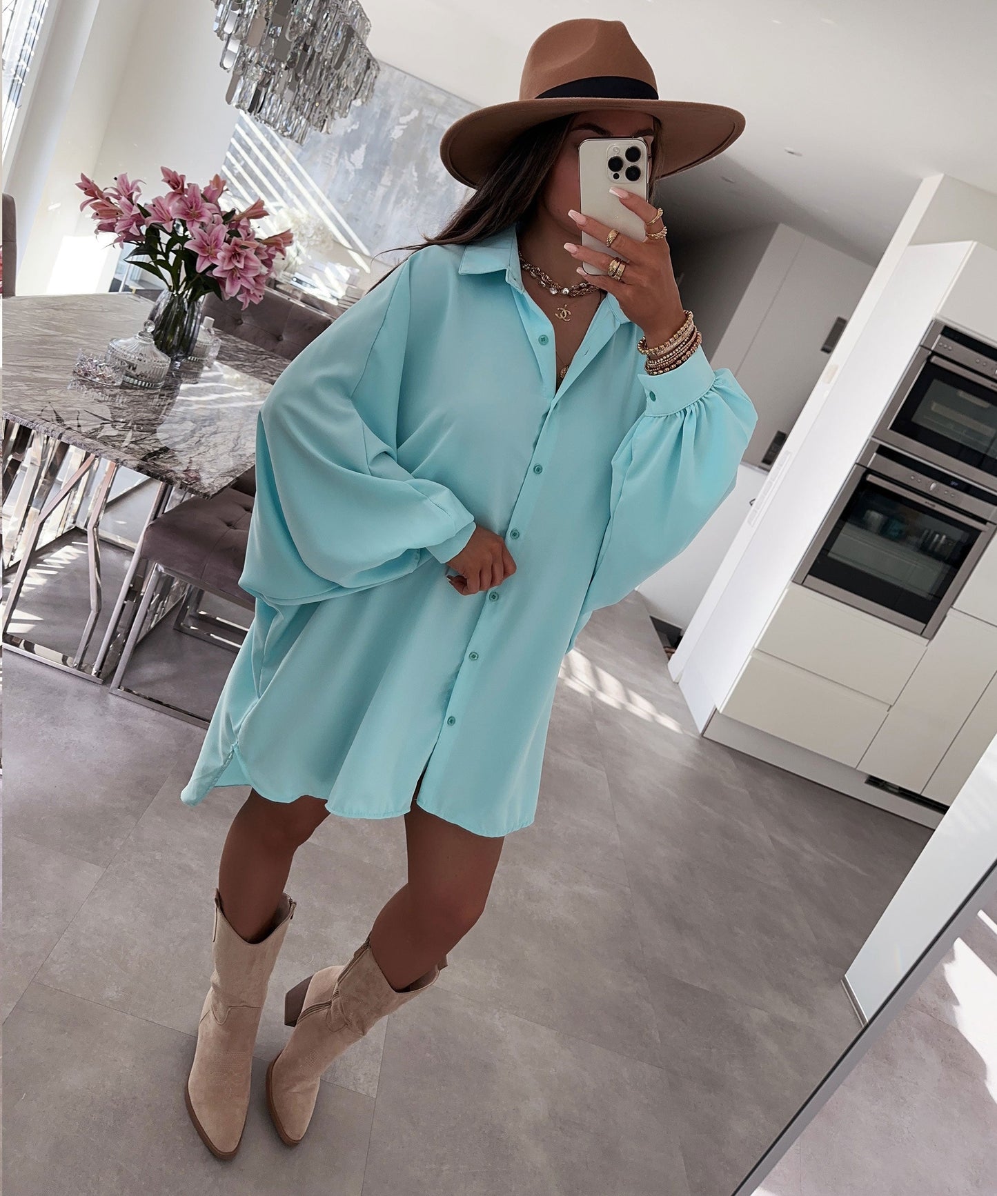CM | Blusa turquesa