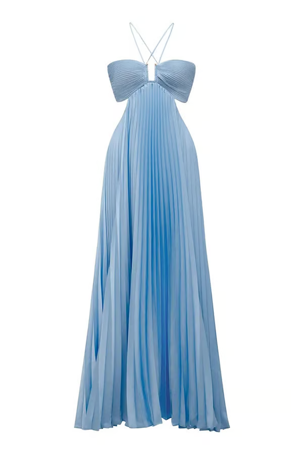 CM | Summer glow Vestido maxi halter