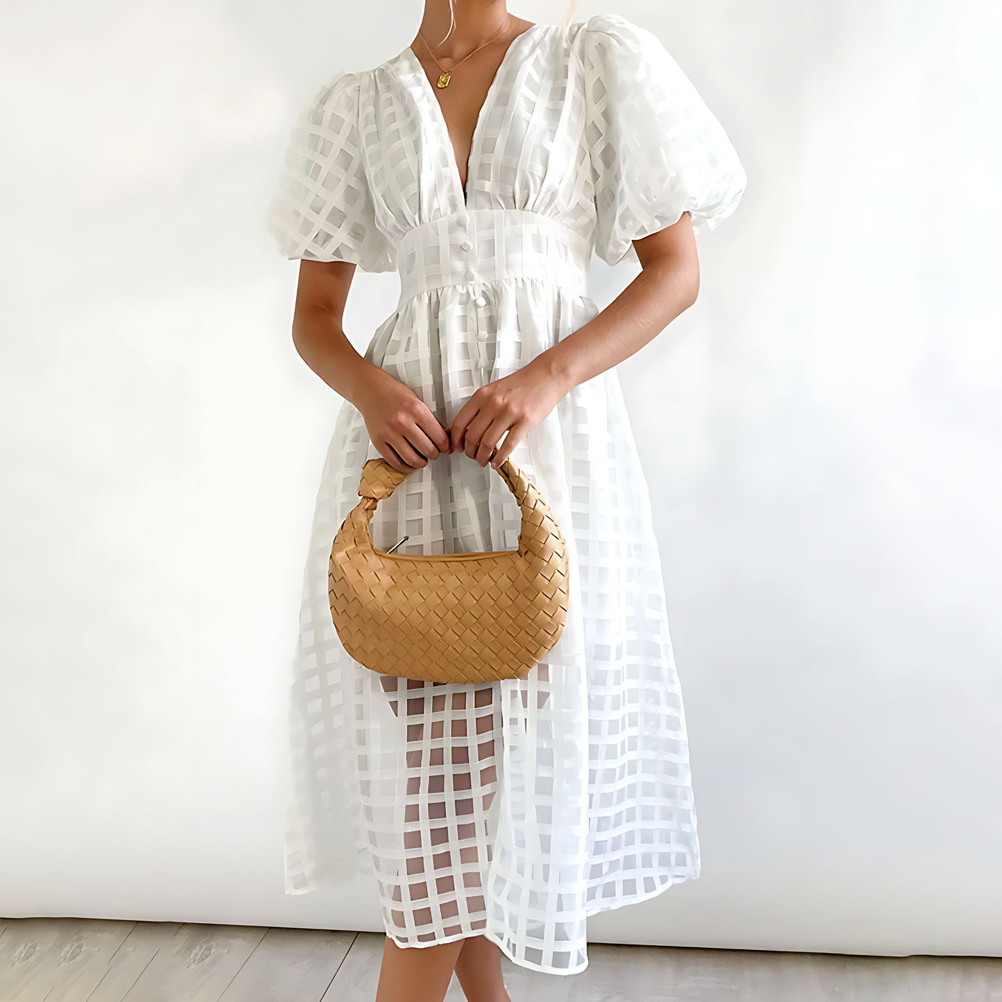 CM | Elegante vestido midi