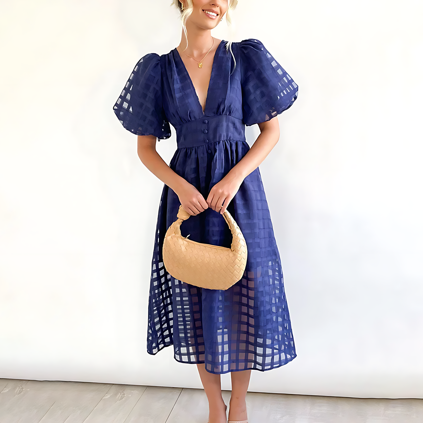 CM | Elegante vestido midi