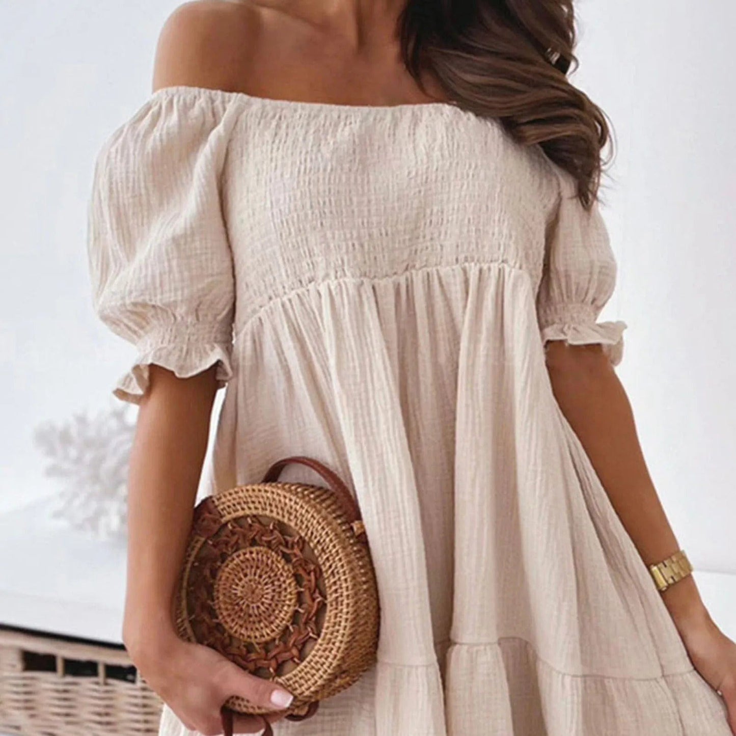 CM | Mini vestido sexy sin espalda