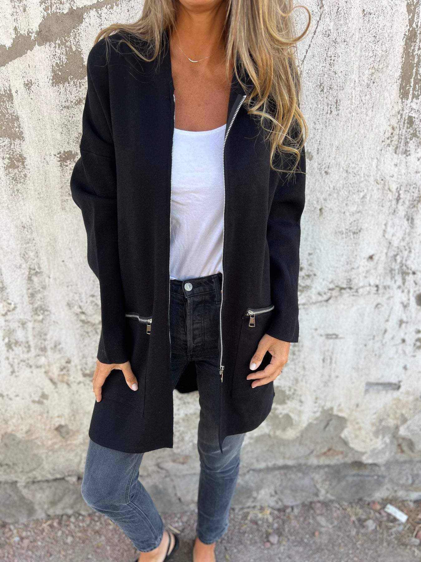 CM | Chaqueta de invierno chic y desenfadada