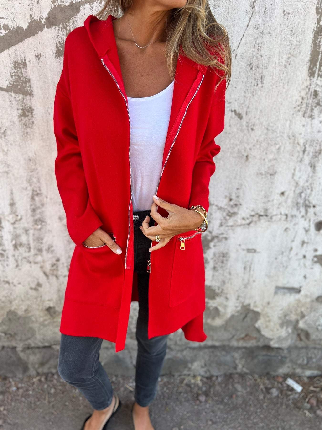 CM | Chaqueta de invierno chic y desenfadada