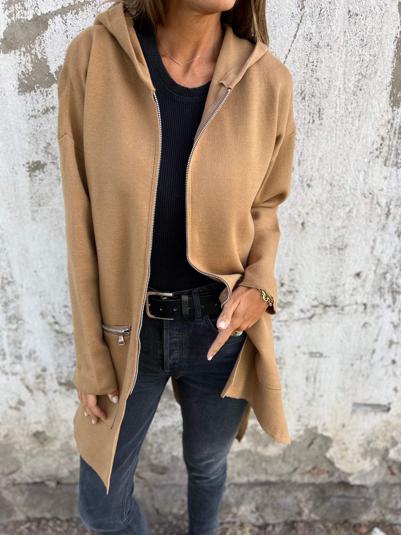 CM | Chaqueta de invierno chic y desenfadada