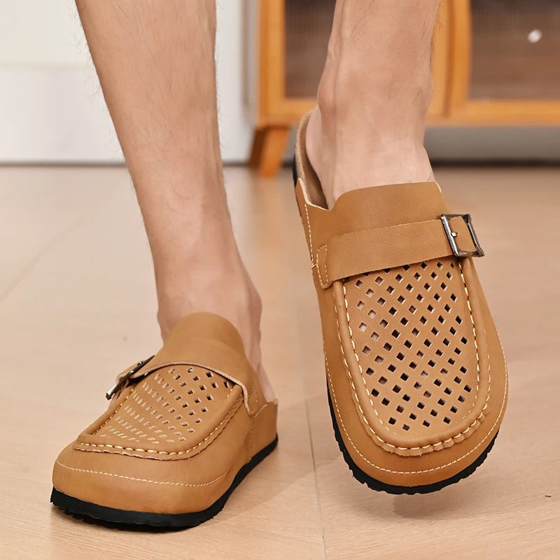 CM | Sandalias slip-on retro