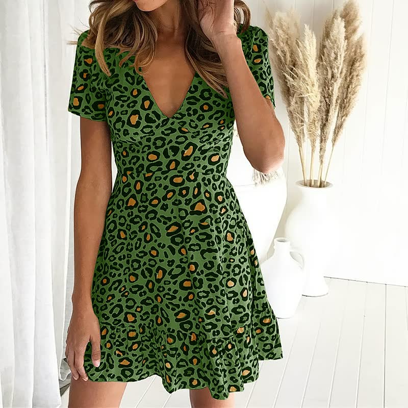 CM | Mini Vestido Artístico de Mujer Patrón Único