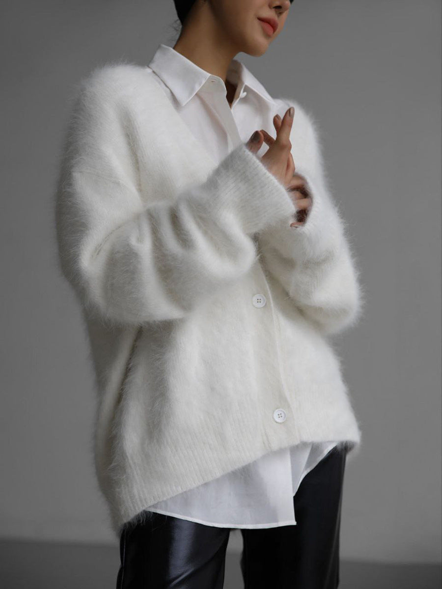 CM | Chaqueta de punto general relajada y elegante