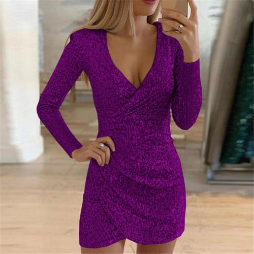 CM | Vestido corto con lentejuelas
