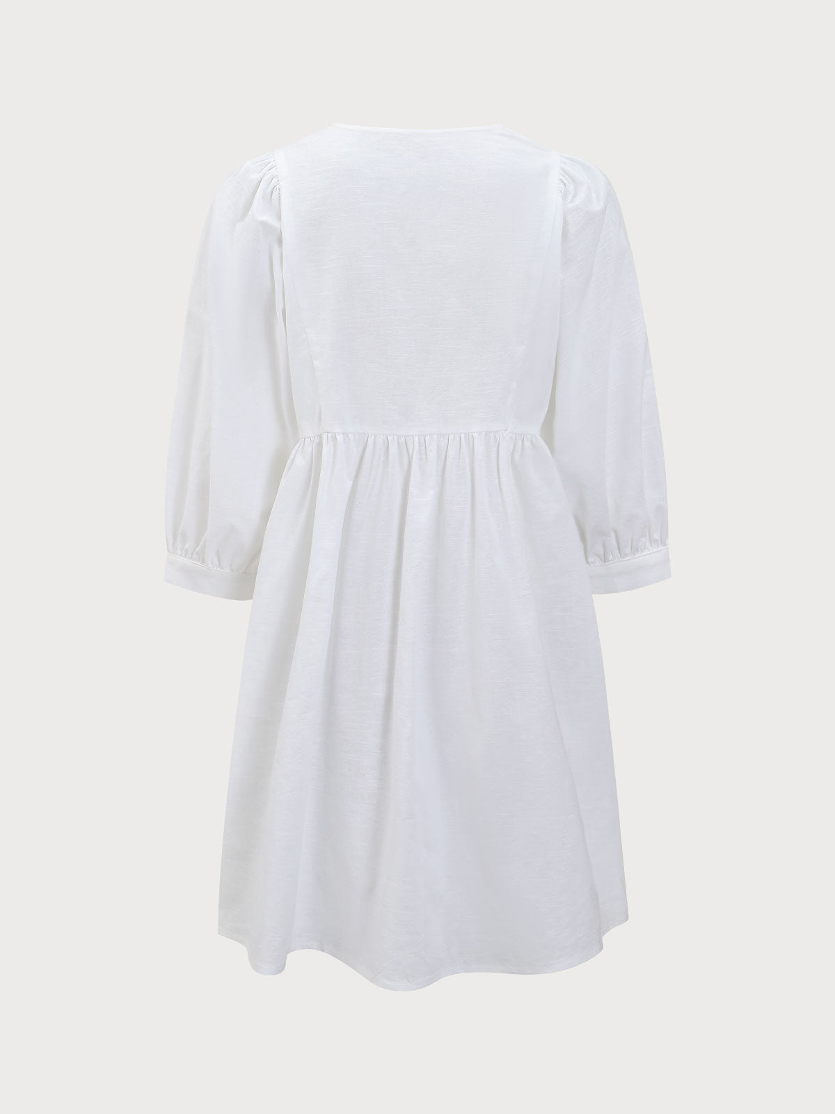 CM | Vestido corto overshirt con mangas para días relajados