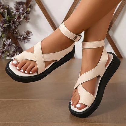 CM | | Sandalias gruesas de gladiador