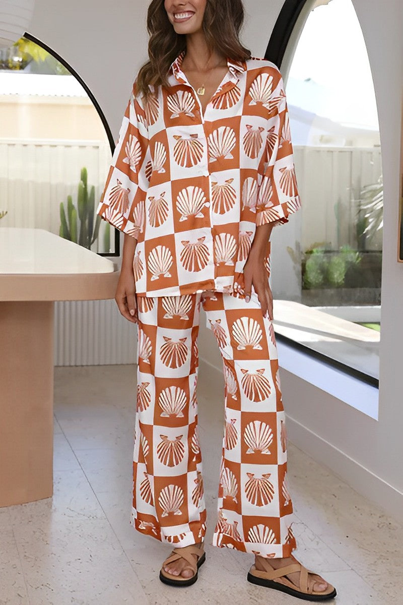 CM | Blusa y pantalón modernos y ligeros