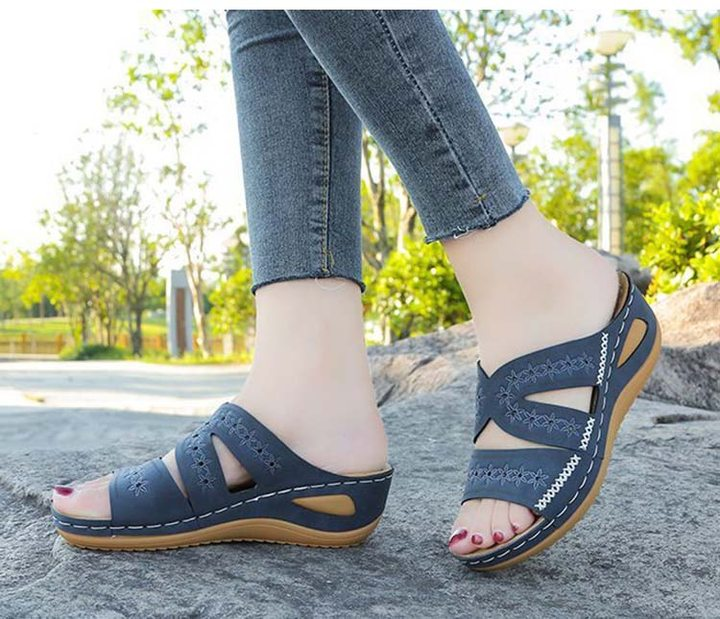 CM | ortopédica gruesa plataforma de gran tamaño slip-on sandalias-comprar 2 envío gratis