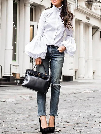CM | Blusa de invierno clásica y elegante