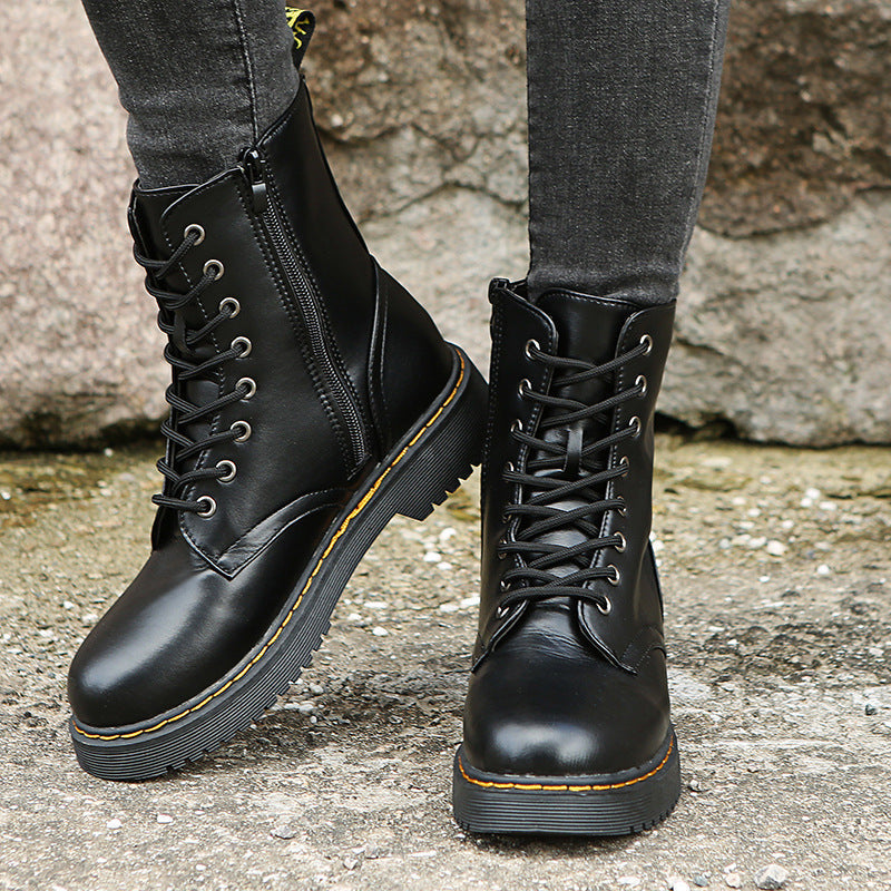 CM | Botas con tacón grueso