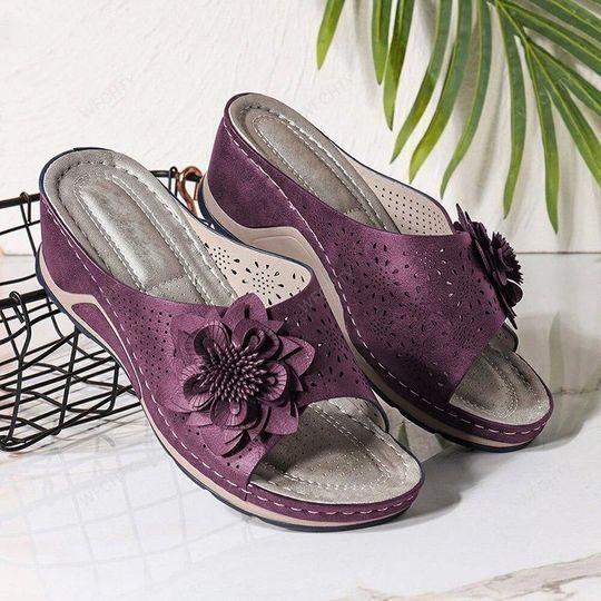 CM | | ULTIMO DIA 50% DE DESCUENTO | SANDALIAS DE ARCO ORTOPÉDICAS CON PLANTILLA BLANDA DE CUERO