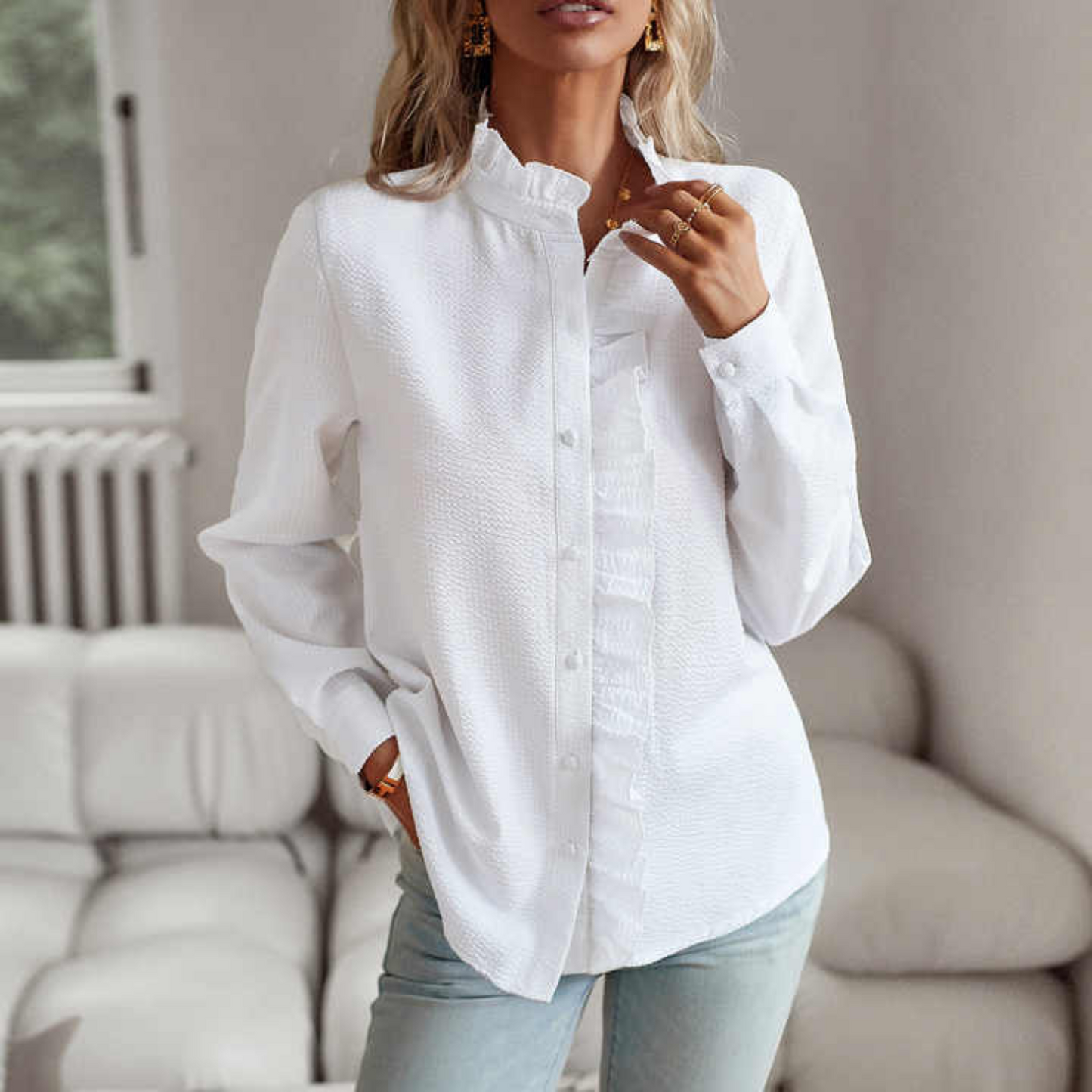 CM | Blusa sencilla y a la moda para el invierno