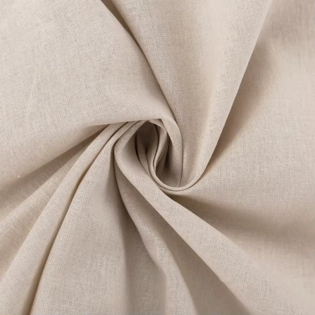 CM | Mini Vestido de Verano de Lino con Cuello