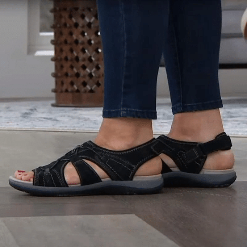 CM | 48% OFF]-Sandalias ajustables de soporte y suaves para mujer