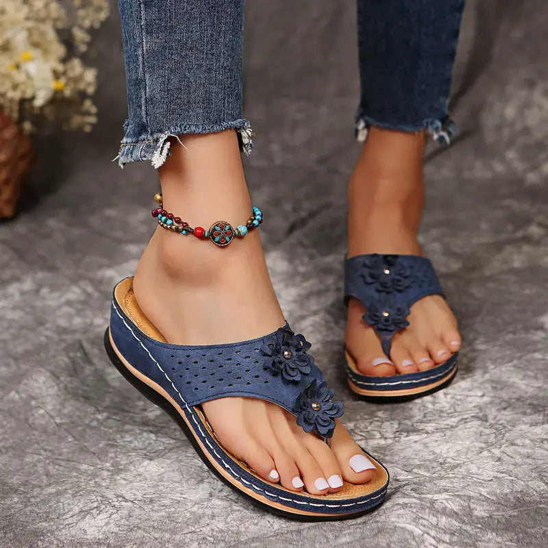 CM | CHANCLAS FLOR SANDALIAS ORTHO