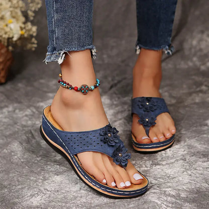 CM | CHANCLAS FLOR SANDALIAS ORTHO