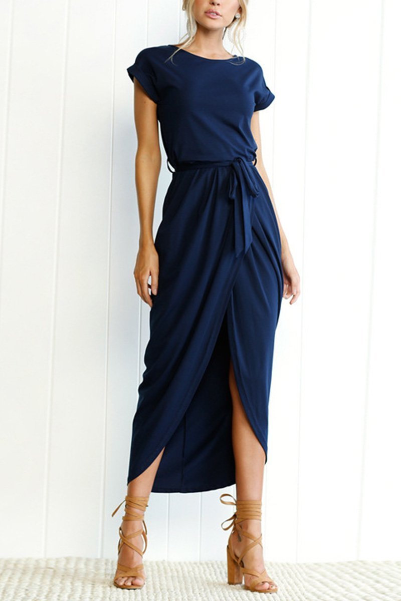 CM | Vestido midi con botones