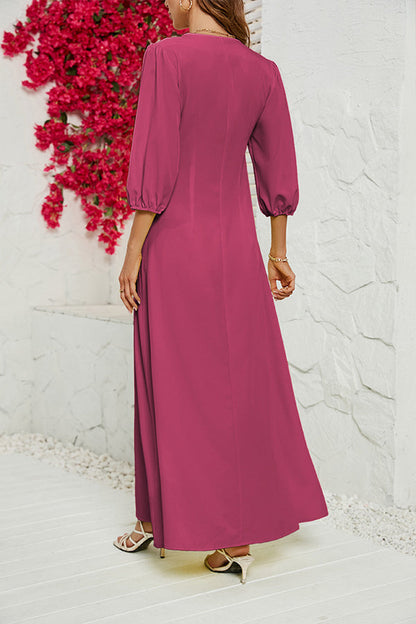 CM | vestido largo casual sin pecho