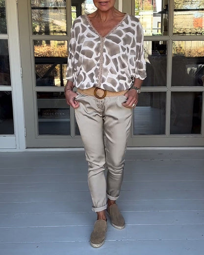 CM | Una blusa atemporal y elegante