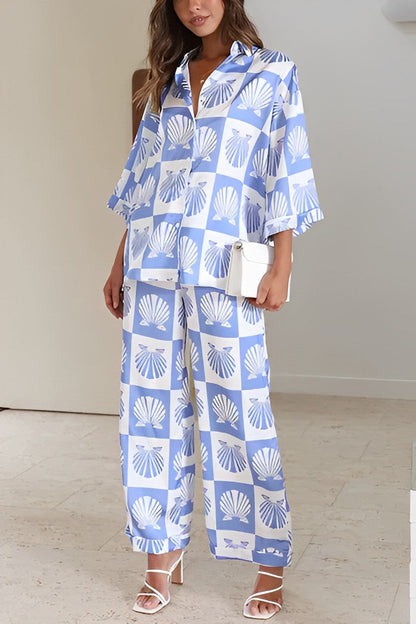 CM | Blusa y pantalón modernos y ligeros