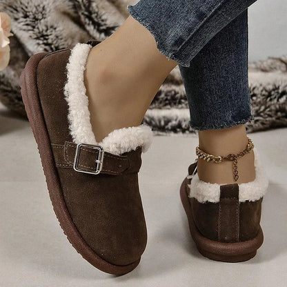 CM | felpa punta redonda slip-on mocasines ortopédicos zapatos