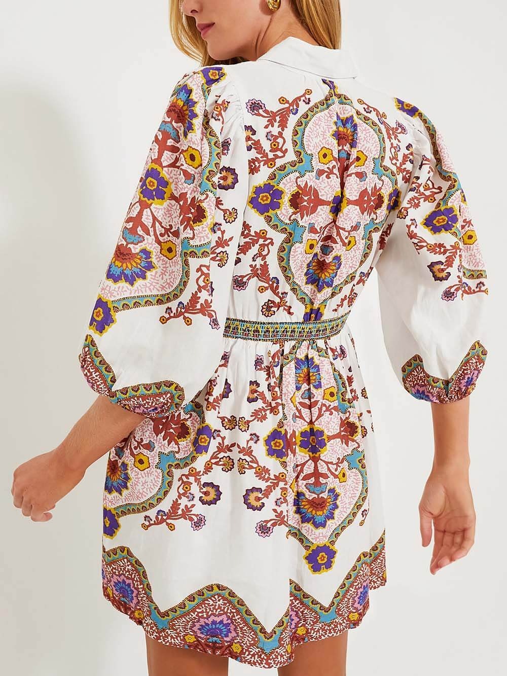 CM | Vestido corto Boho Bloom
