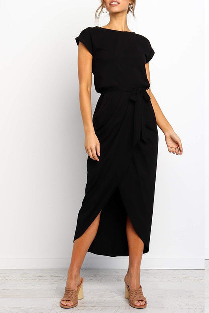 CM | Vestido midi con botones